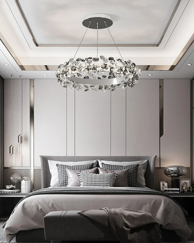 WOW Tiered Circular Crystal Chandelier-wow2726