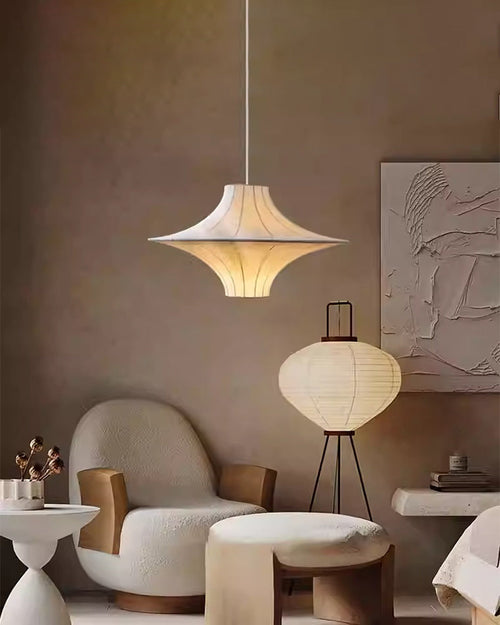 WOW Flying Saucer Silk Pendant Light-wow2937