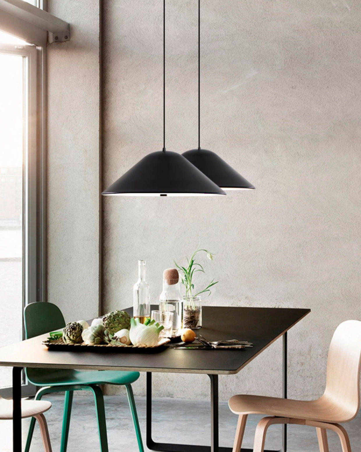 WOW Cone Metal Pendant LIght-wow2606
