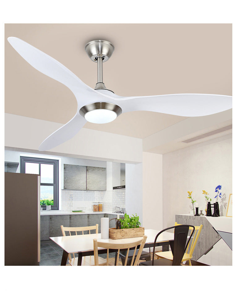 WOW Coastal White Large Ceiling Fan Lamp-wow5055