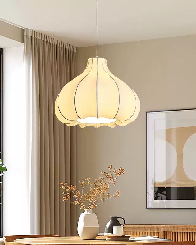 WOW Pumpkin Silk Pendant Light-wow2568