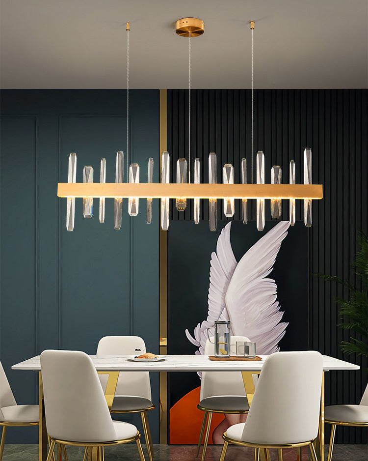 WOW Linear Crystal Chandelier-wow2485b