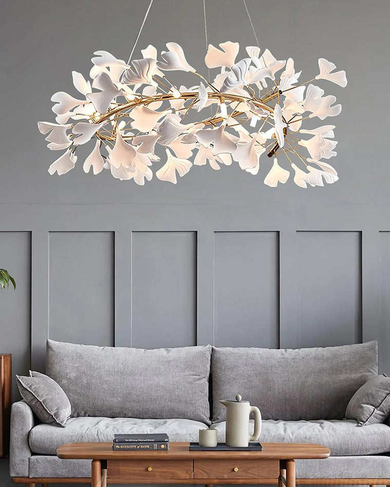 WOW Gingko Spiral Chandelier-wow2416