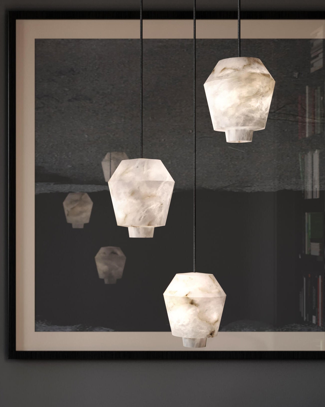 WOW Alix Alabaster Pendant Light-wow2892