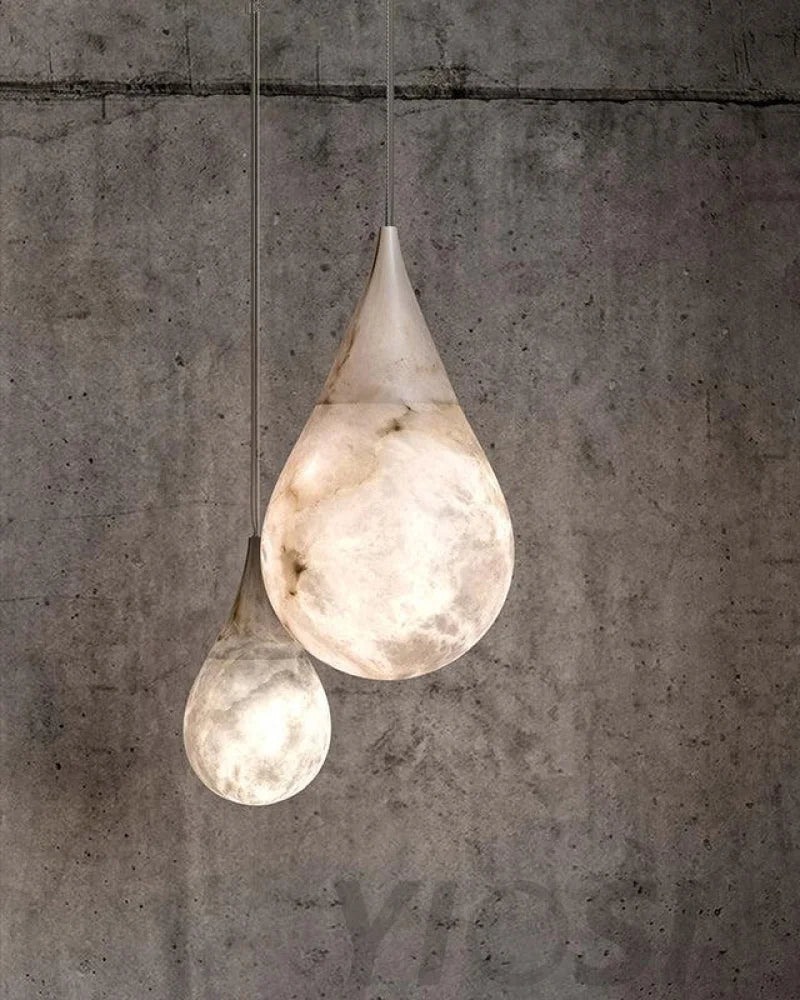 WOW Alabaster Raindrop Pendant Light-wow2901