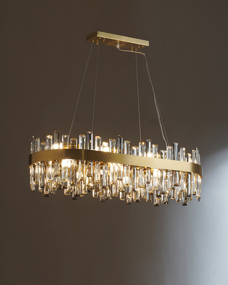 WOW Long Oval Crystal Chandelier-wow2486