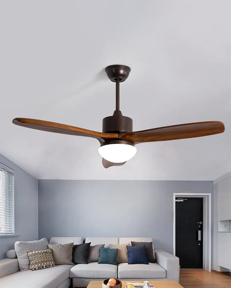 WOW Mid Century Modern Ceiling Fan Lamp-wow5119