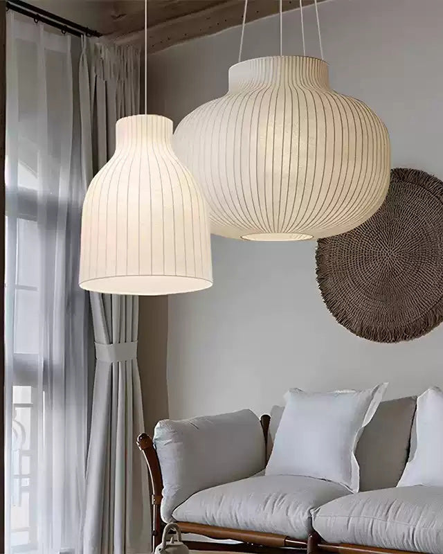 WOW Bell Silk Pendant Light-wow2970