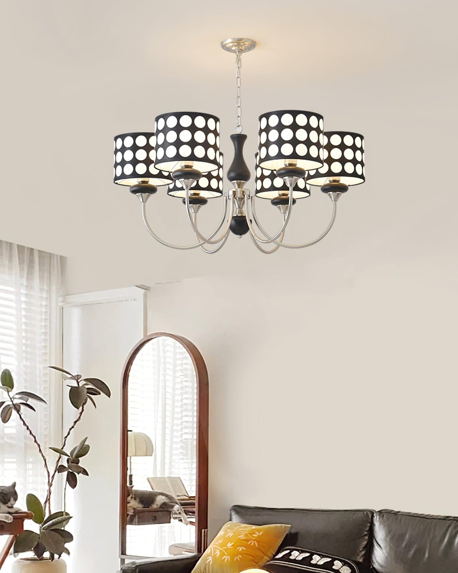 WOW Polka Shaded Chandelier-wow2913
