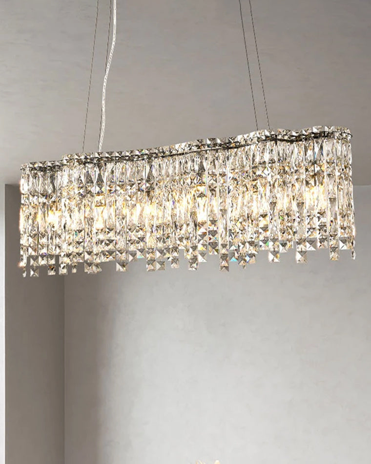 WOW Flower Chrome Crystal Chandelier-wow2405