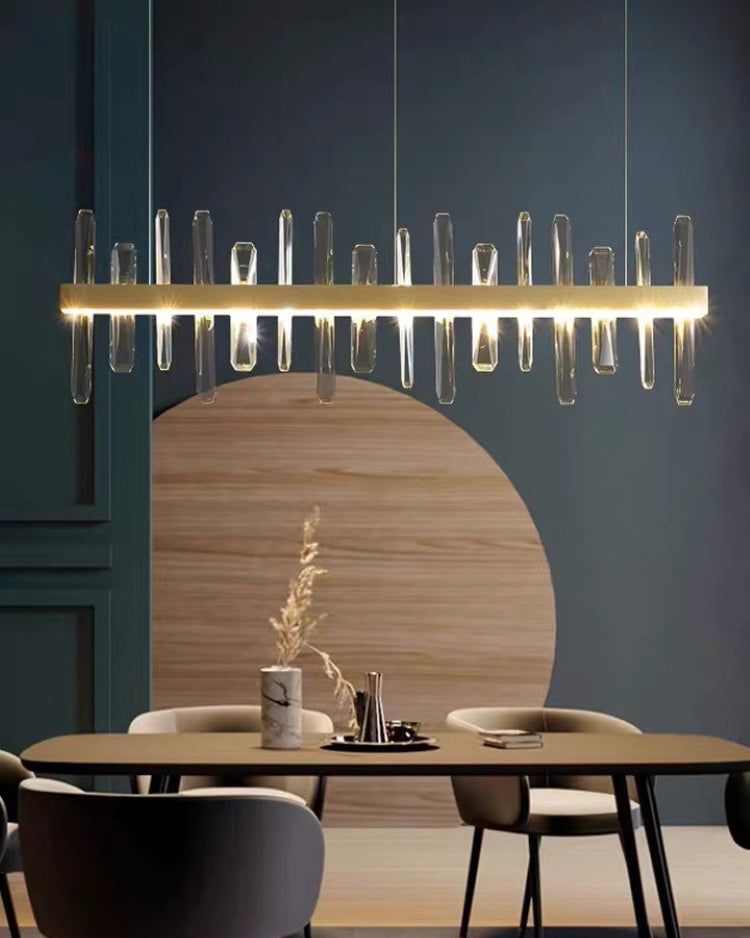 WOW Linear Crystal Chandelier-wow2485b