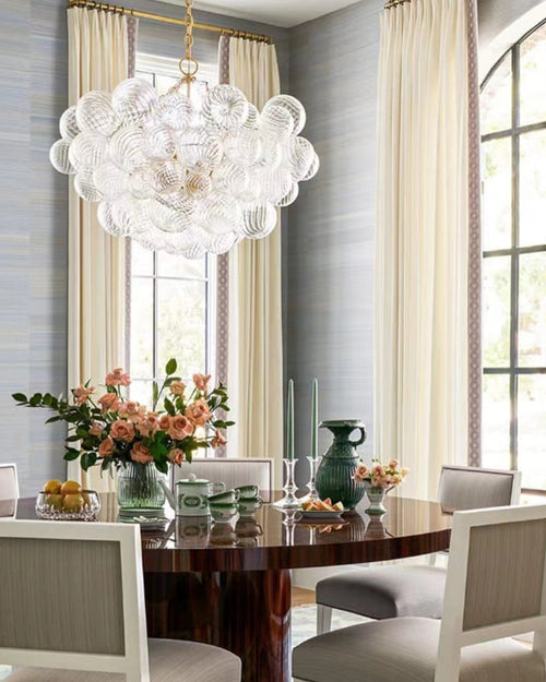 WOW Textured Glass Bubble Chandelier-wow2180
