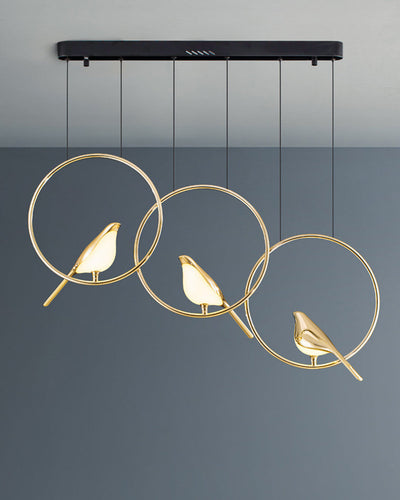 WOW Gold Bird Chandelier-wow2512a