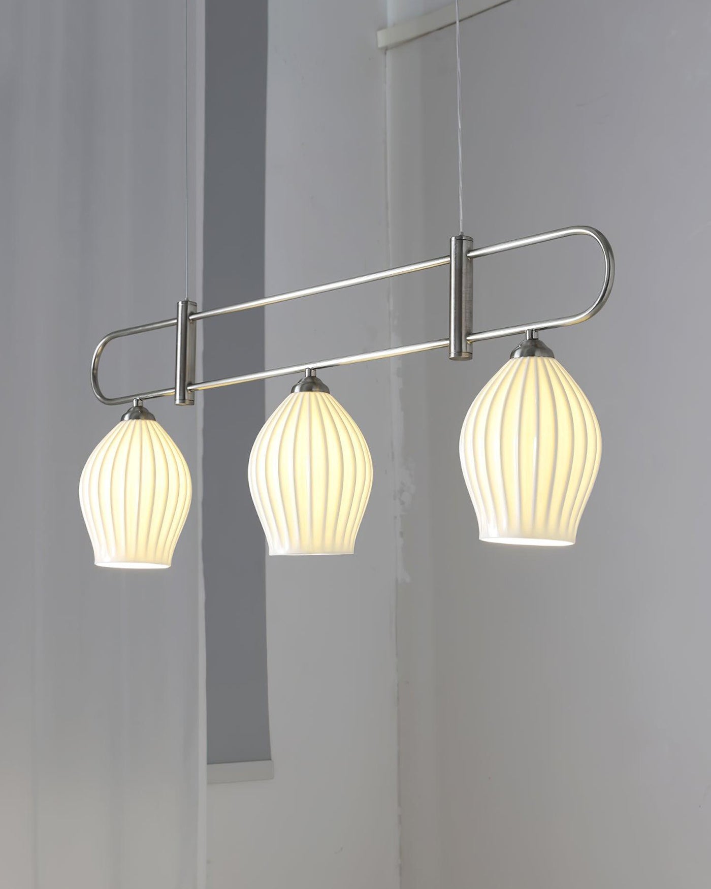 WOW Ceramic Bud Linear Chandelier-wow2121b