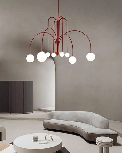 WOW Glass Globe Arm Chandelier-wow2522