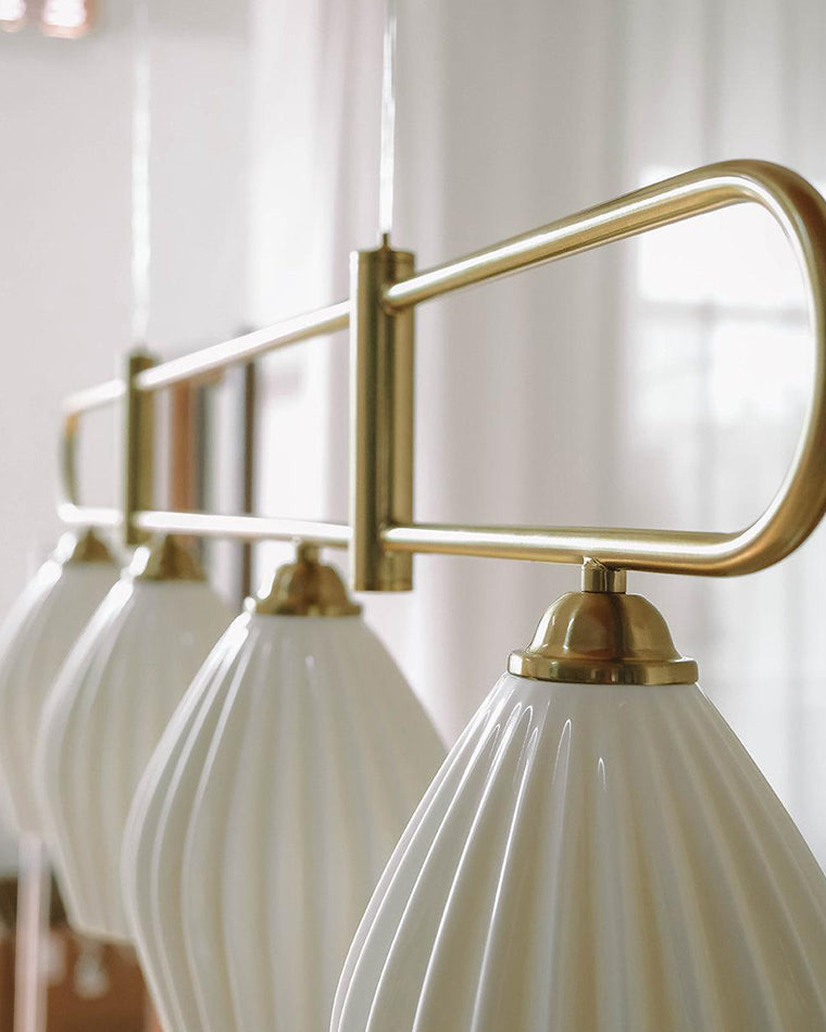 WOW Ceramic Bud Linear Chandelier-wow2121b