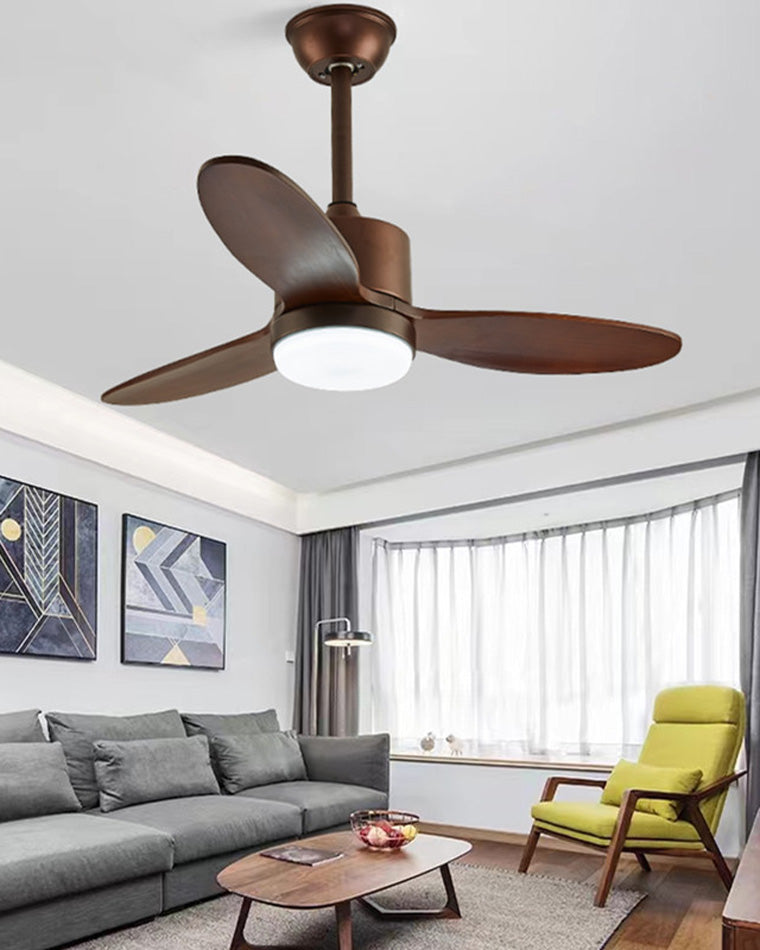 WOW Mid Century Modern Ceiling Fan Lamp-wow5043