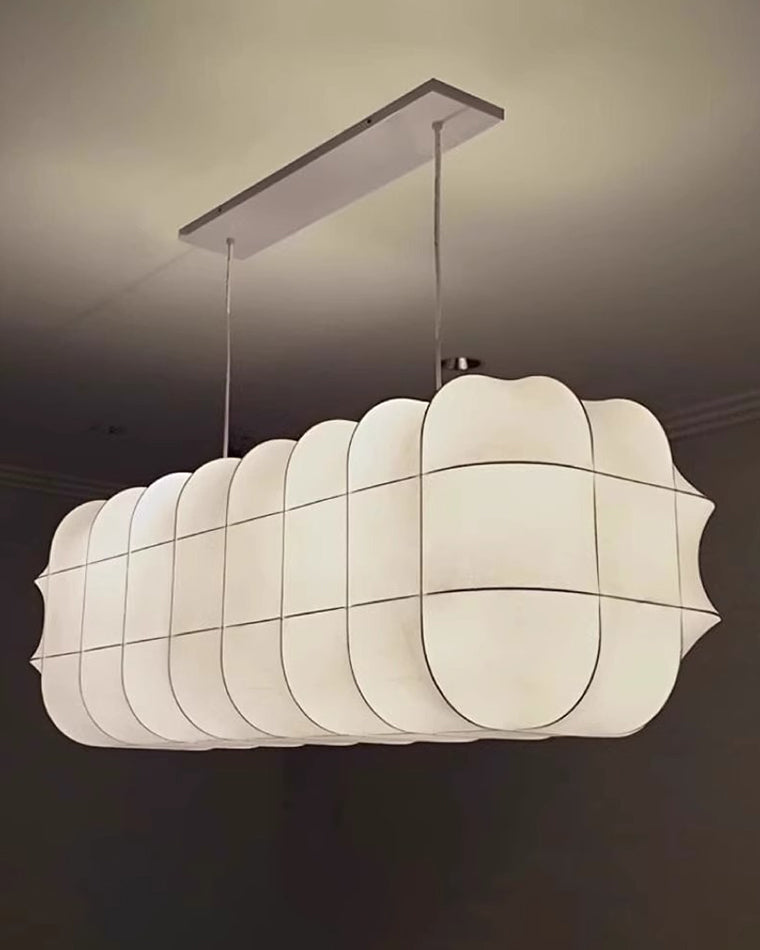 WOW Rectangular Fabric Chandelier-wow2957