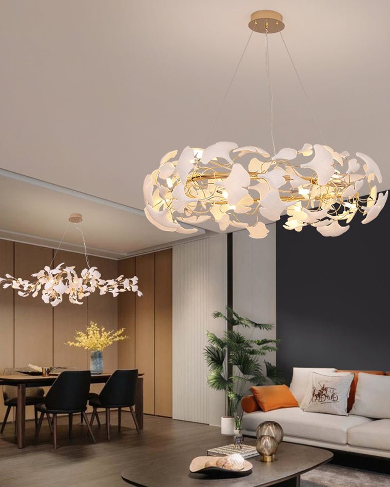 WOW Gingko Round Chandelier-wow2419