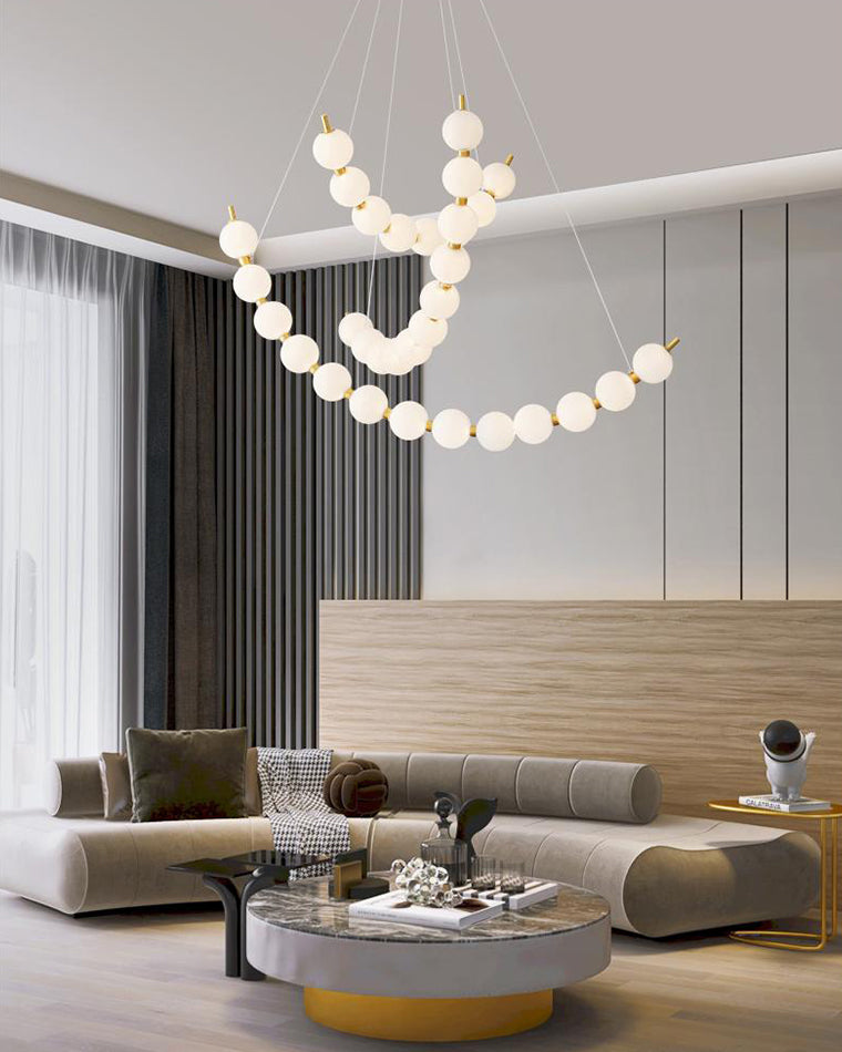 WOW Pearl Arc Chandeliere-wow2808