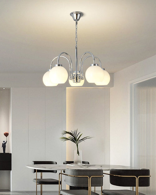 WOW Glass Globe Arm Chandelier-wow2718