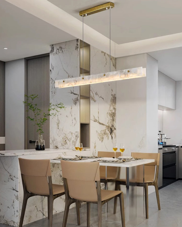 WOW Linear Alabaster Chandelier-wow2833