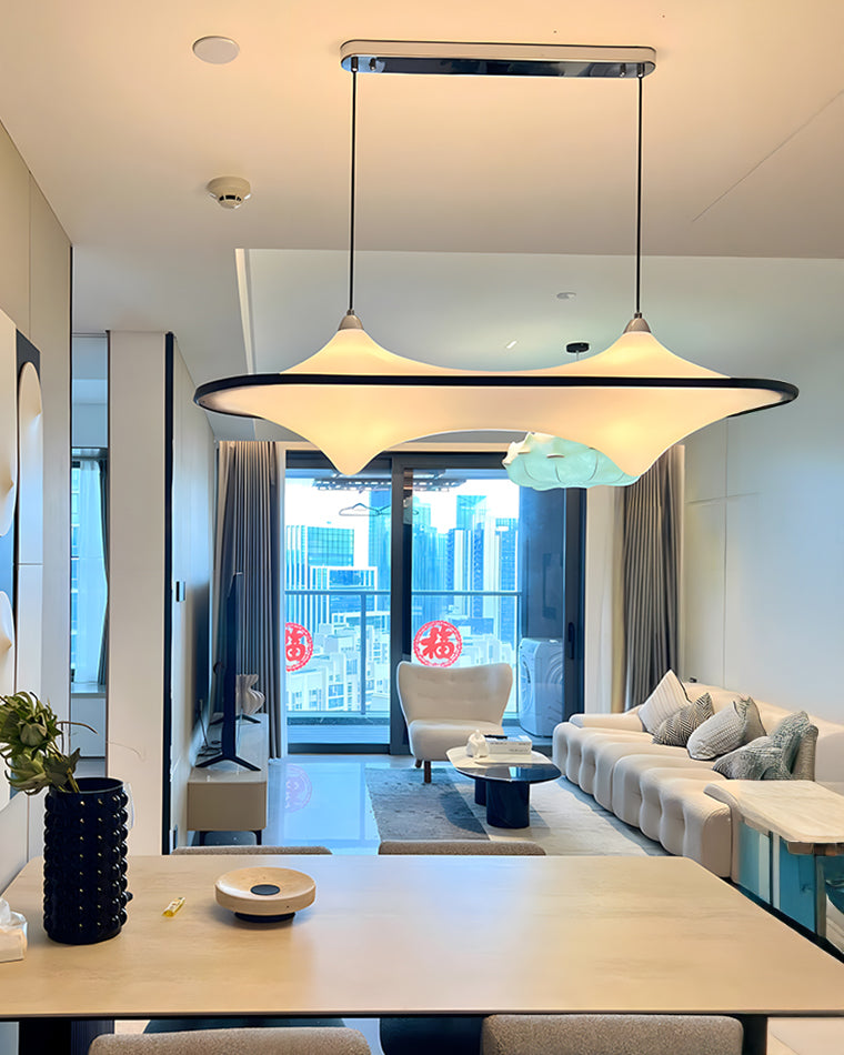 WOW Flying Saucer Acrylic Chandelier-wow2820