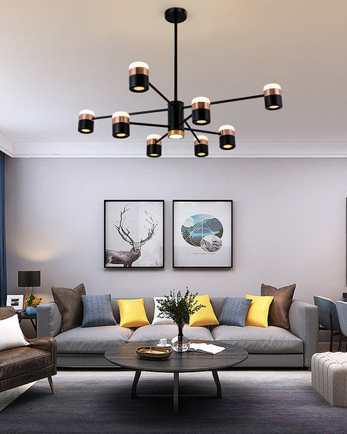 WOW Rose Gold Arm Chandelier-wow2644
