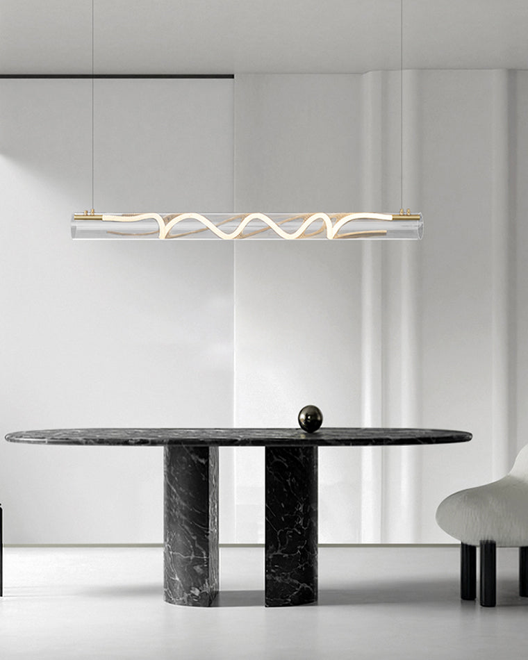WOW Rope Led Horizontal Tube Pendant Light-wow2766