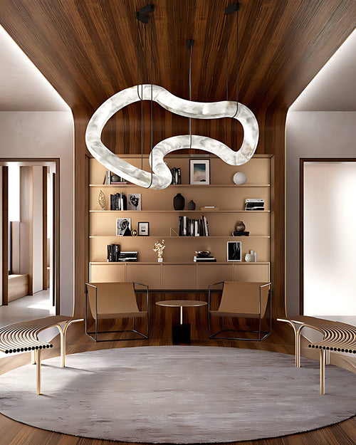 WOW Infinity Alabaster Chandelier-wow2885
