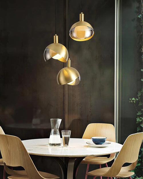 WOW Asymmetrical Flower Glass Pendant Light-wow2681
