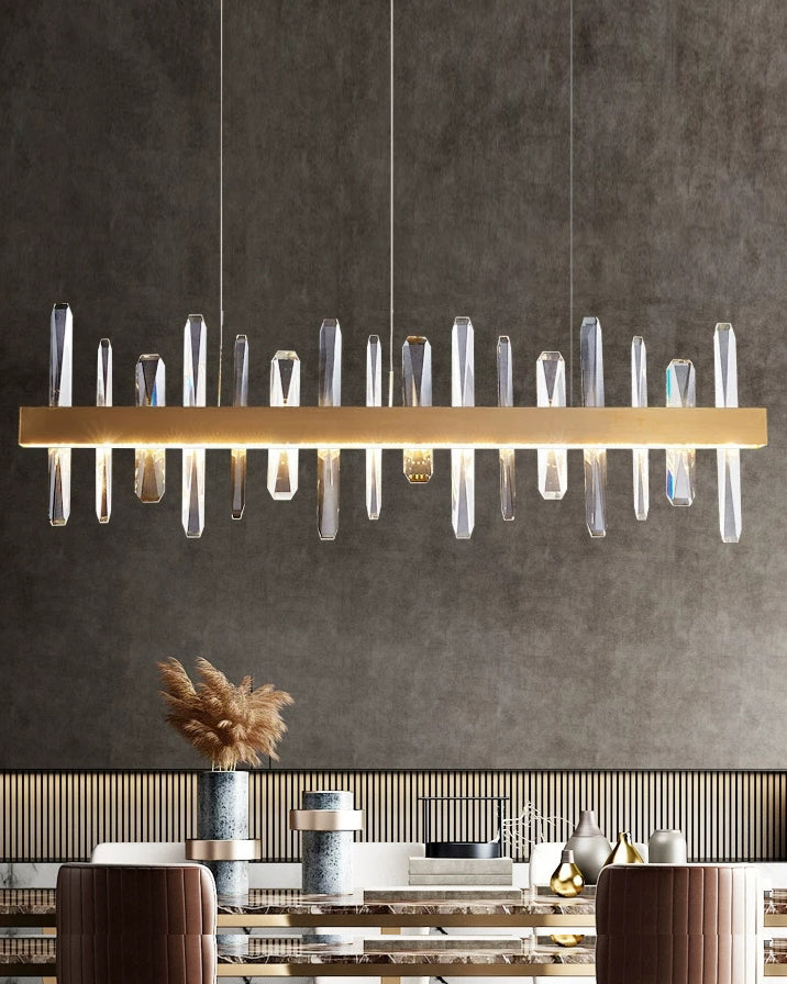 WOW Linear Crystal Chandelier-wow2485b