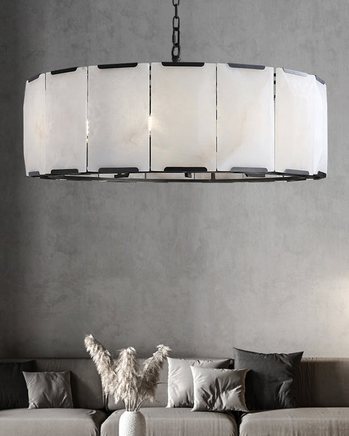 WOW Round Alabaster Chandelier-wow2846