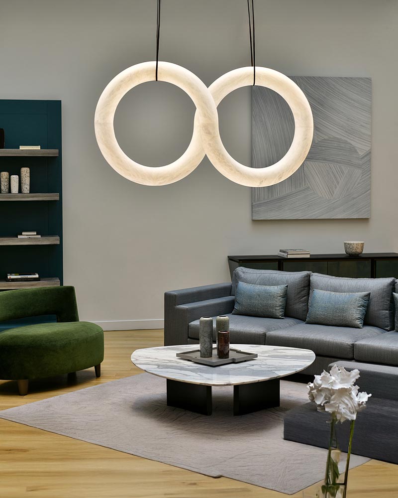 WOW Infinity Alabaster Chandelier-wow2887
