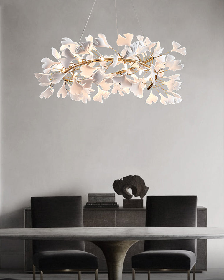 WOW Gingko Spiral Chandelier-wow2416