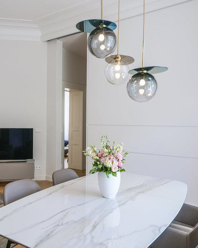 WOW Colored Glass Globe Pendant Light-wow2573