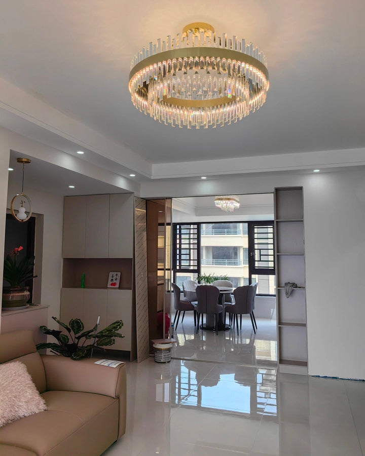 WOW Tiered Round Crystal Chandelier-wow2562