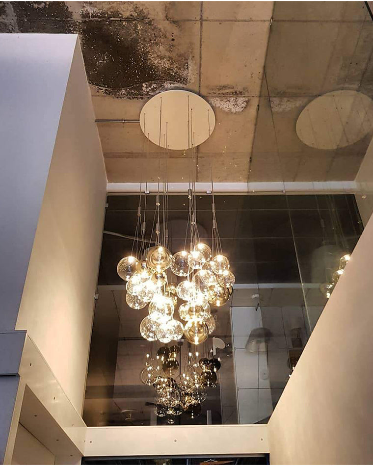 WOW Cluster Glass Bubble Chandelier -wow2680