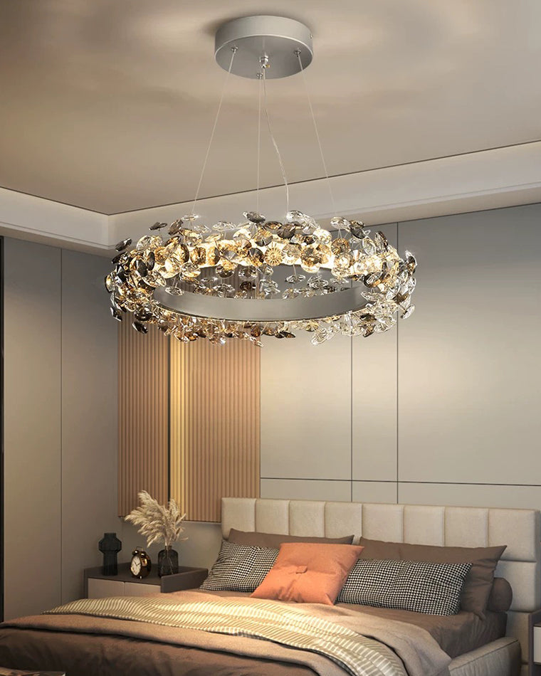 WOW Tiered Circular Crystal Chandelier-wow2726