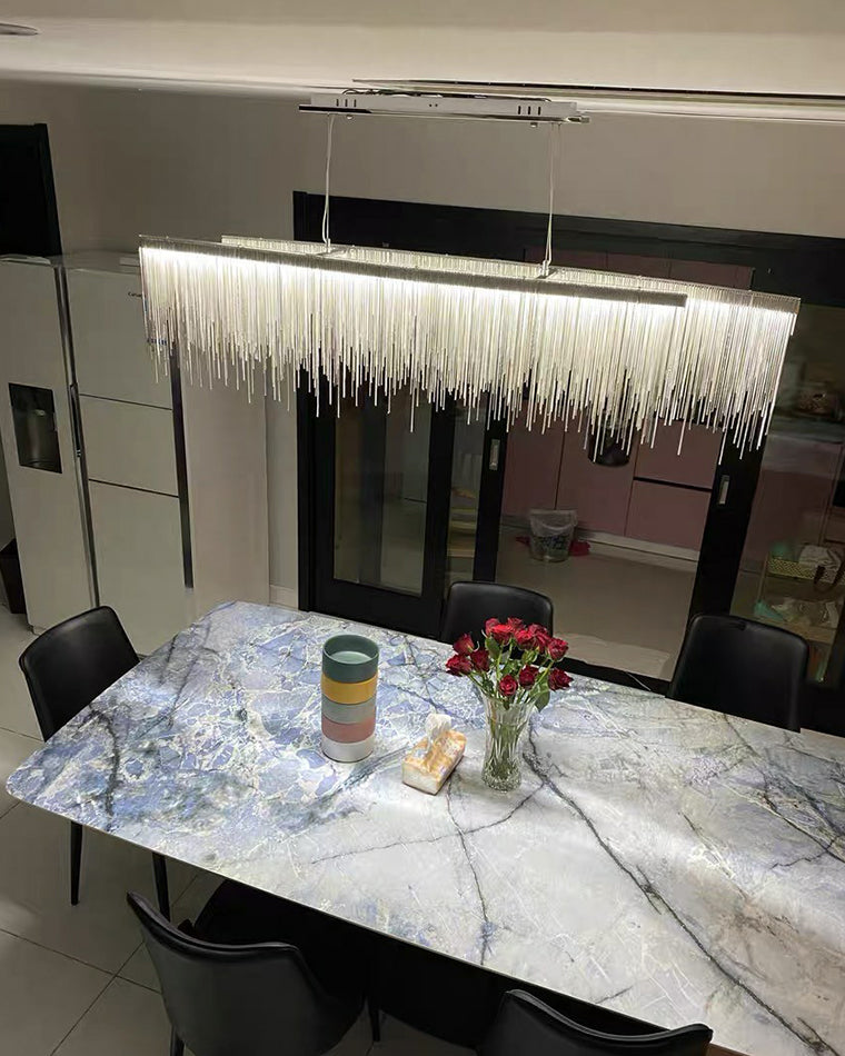 WOW Fringe Linear Chandelier-wow2062b