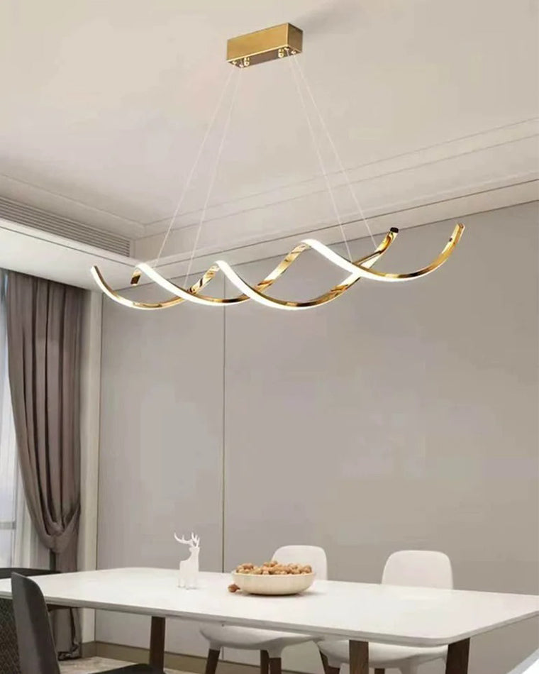 WOW Spiral Led Horizontal Chandelier-wow2764