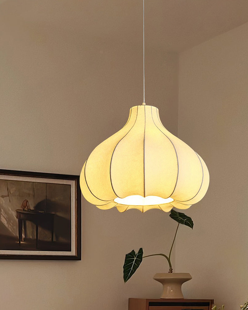 WOW Pumpkin Silk Pendant Light-wow2568