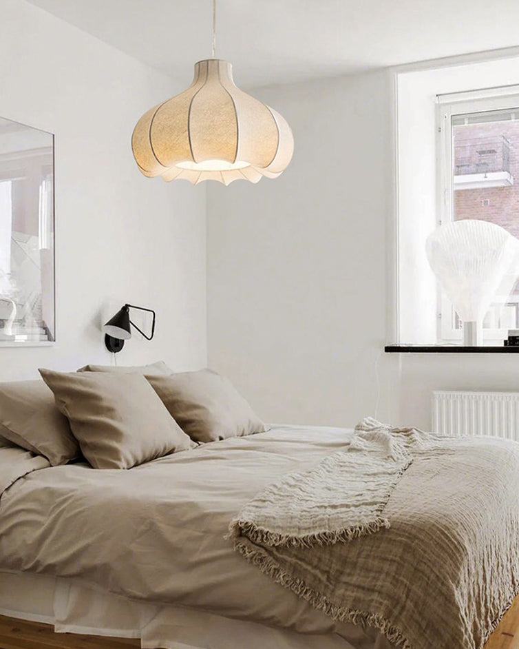 WOW Pumpkin Silk Pendant Light-wow2568
