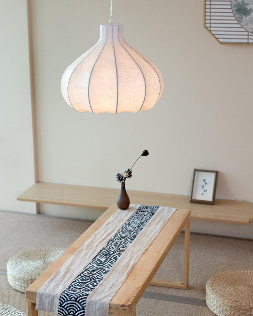 WOW Pumpkin Silk Pendant Light-wow2568