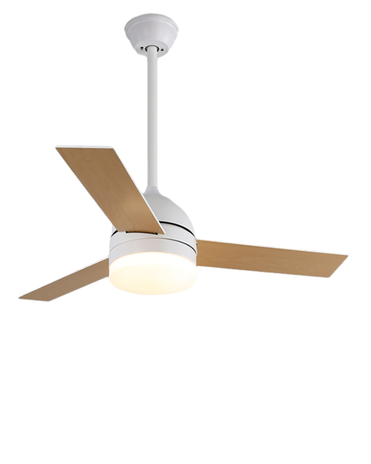 WOW 3 Wood Blade Ceiling Fan Lamp-wow5001