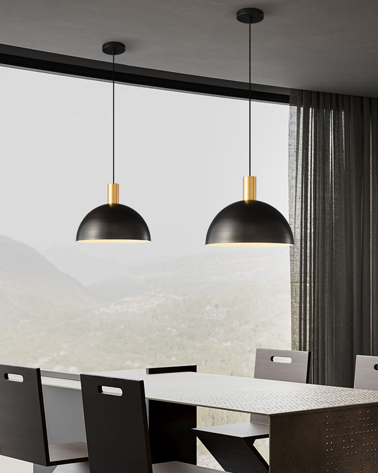 WOW Dome Brass Pendant Light-wow2746