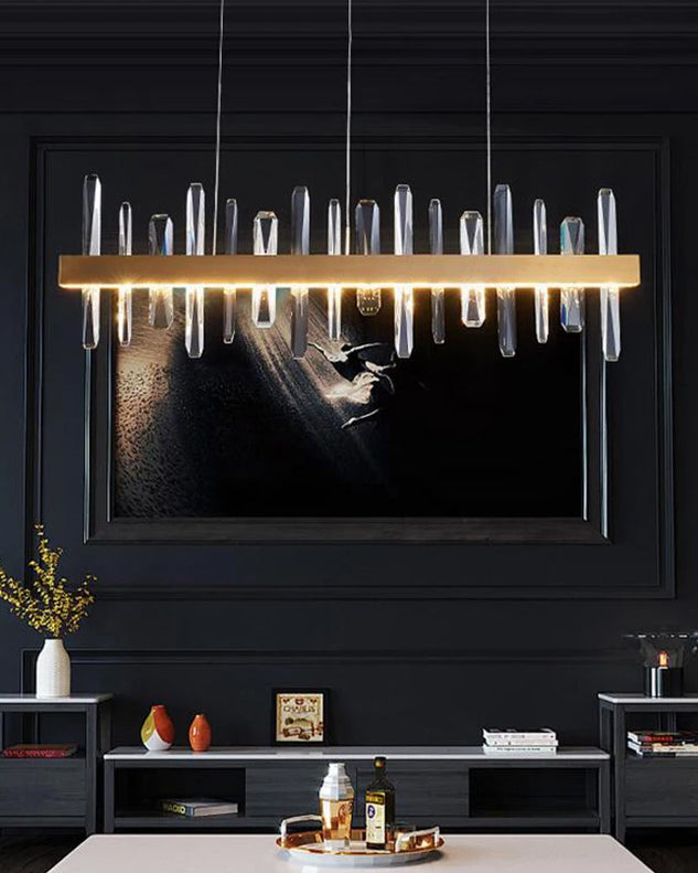 WOW Linear Crystal Chandelier-wow2485b