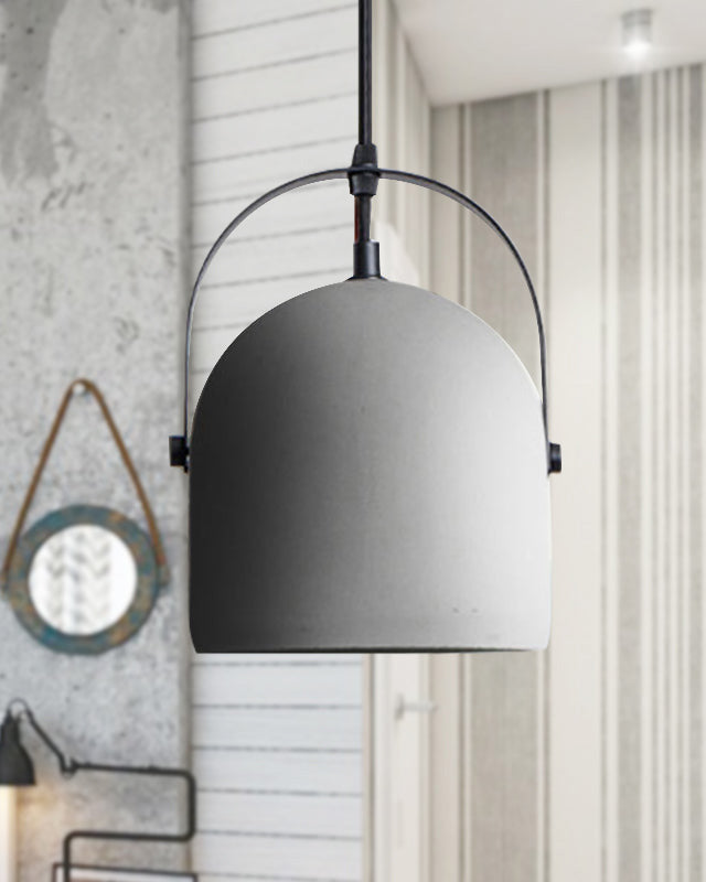 WOW Concrete-like Bell Pendant Light-wow2565