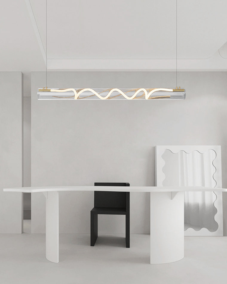 WOW Rope Led Horizontal Tube Pendant Light-wow2766