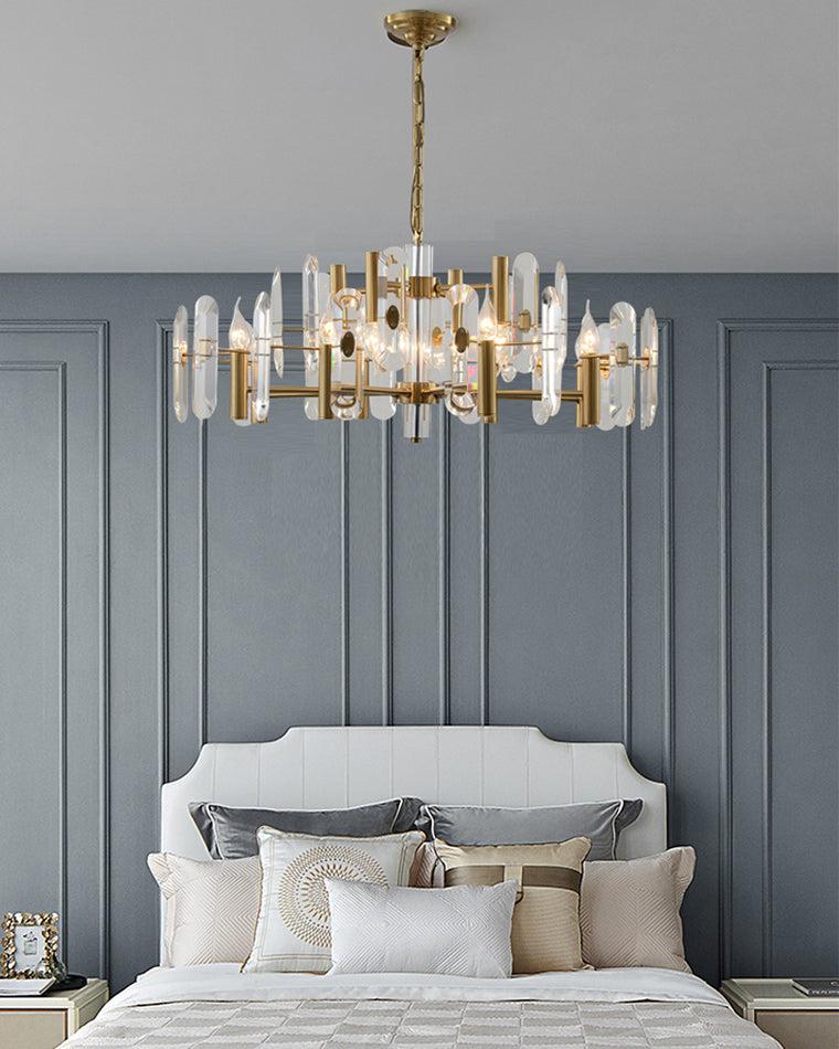 WOW Gold Candle Crystal Chandelier-wow2518
